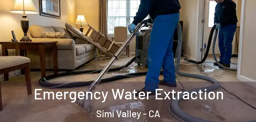  Emergency Water Extraction Simi Valley - CA