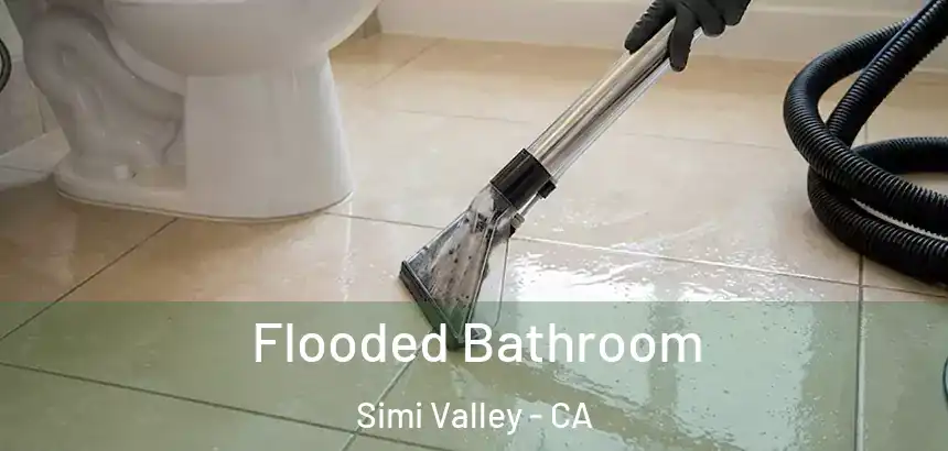 Flooded Bathroom Simi Valley - CA