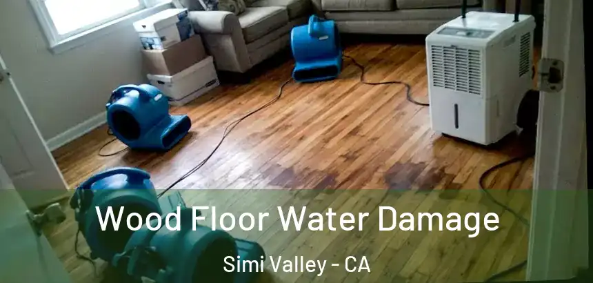 Wood Floor Water Damage Simi Valley - CA